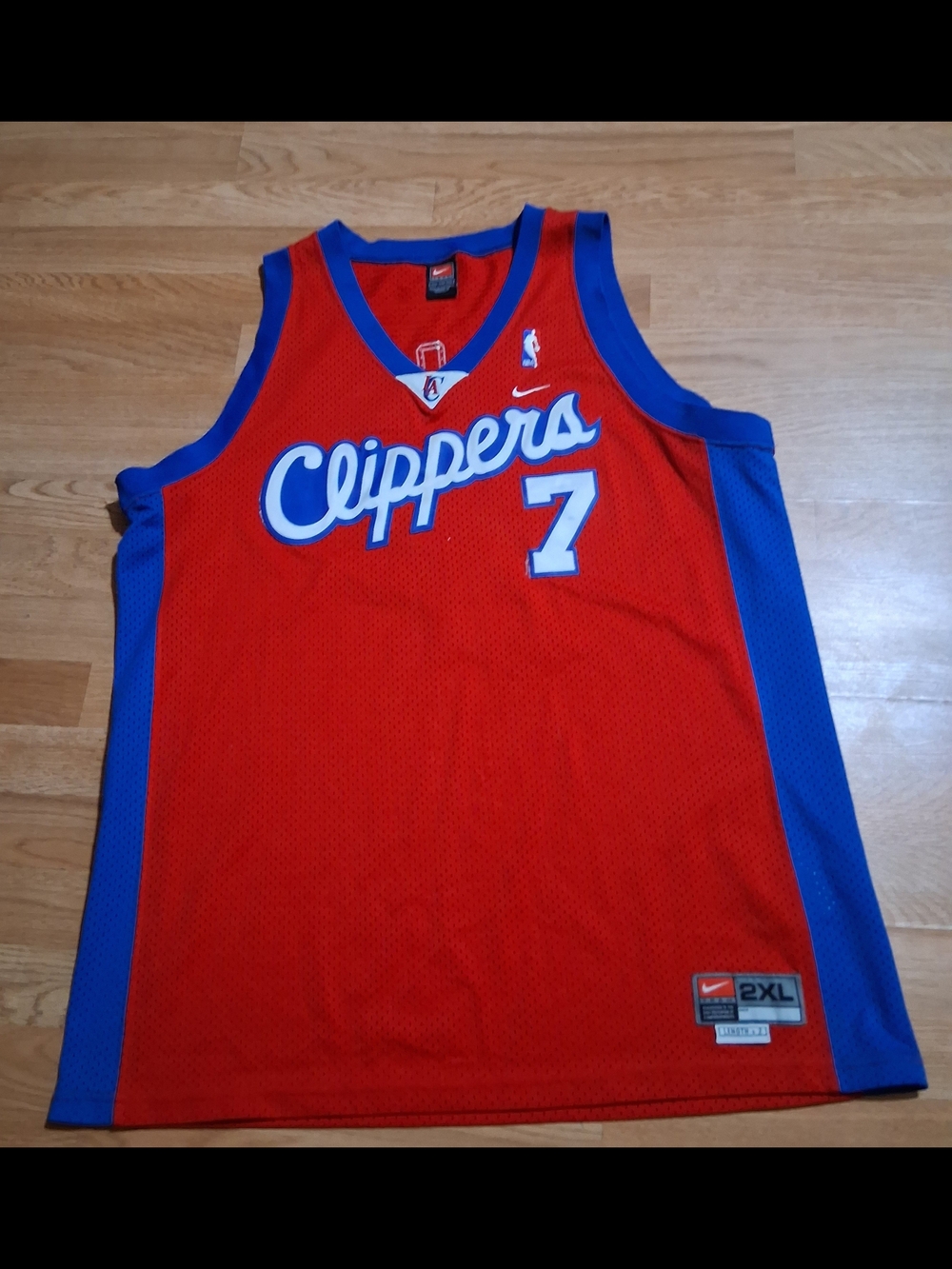 Lamar Odon Los Angeles Clippers #7 Red Basketball Jersey - Nike